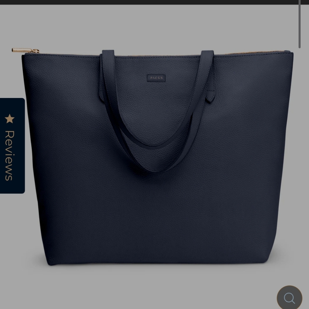 Packs Maya Navy Work Tote Bag
